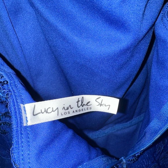 Royal Blue Lucy in the Sky dress - size SM - NWOT never worn - Picture 3 of 5
